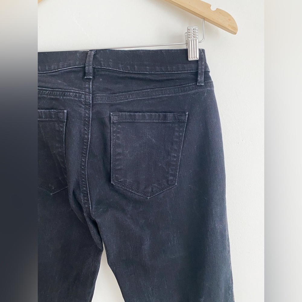 LOFT Modern Straight Denim Jeans, Size 26 (2) – Black - Picture 6 of 9